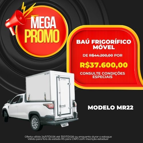 Mega Promo - Bau Frigorifico Movel Modelo MR22